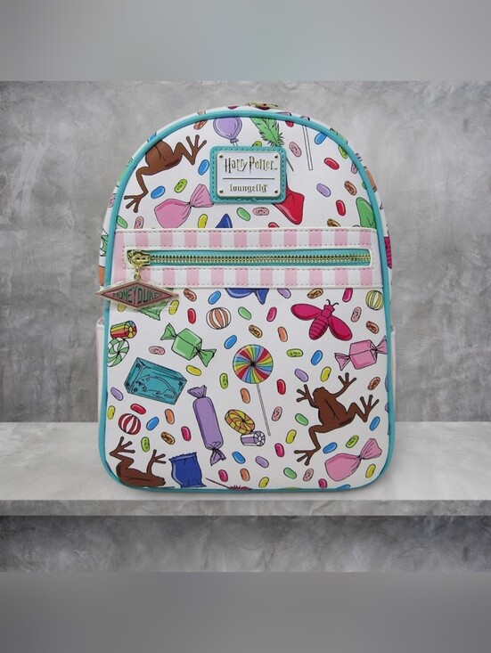 Loungefly Handbags - Loungefly x Harry Potter Honeydukes Candy Printed Mini Backpack 🍬